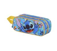 ASTUCCIO DOPPIO DISNEY STITCH HAPPY DISNEY STITCH - CANCELLERIA/SCUOLA
