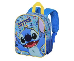 Disney Lilo e Stitch Hello-Zainetto 3D Elite, Blu, 26 x 31 cm, Capacità 8 L