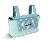 Disney Lilo e Stitch Lovely-Borsa Organizer per Passeggino Hamper Mommy, Blu, 31 x 27 cm