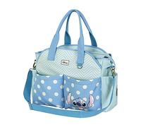 Disney Lilo e Stitch Lovely-Borsa per Passeggino Mommy, Blu, 44 x 32 cm