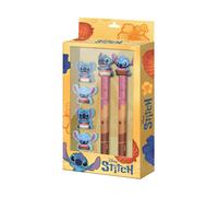 Disney Lilo e Stitch Mix-Confezione di Penna a Gel Cancellabile + Matita Eterna