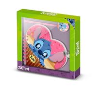 Disney Lilo e Stitch Muffin-Diario Cuore + Penna, Rosa