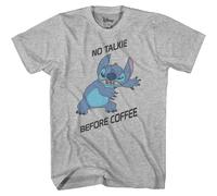 Disney Lilo E Stitch No Talkie Prima Del Caffè Maglietta Per Adulti