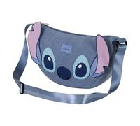 Disney Lilo e Stitch Sight-Borsa Ovale Roy, Blu, 34 x 20 cm