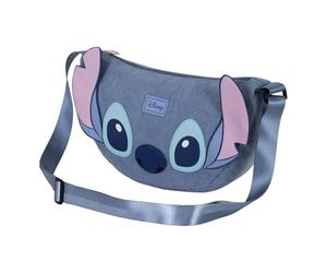 Disney Lilo e Stitch Sight-Borsa Ovale Roy, Blu, 34 x 20 cm