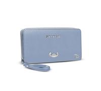Disney Lilo e Stitch Steel-Portafoglio Essenziale, Blu, 19 x 10 cm