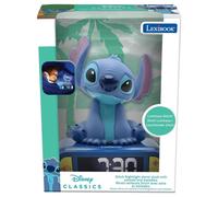 Disney Lilo e Stitch Sveglia Digitale Luce e Suono Stitch 17 Cm Lexibook