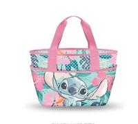 Disney Lilo e Stitch Sweet-Borsa da Spiaggia Surf, Verde, 56 x 39 cm, Capacità 39,31 L