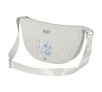 Disney, Borsa Ovale Roy Unisex, Biancastro Lilo e Stitch, One size