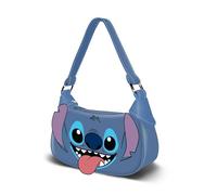 Disney Lilo e Stitch Tongue-Borsa Fancy Casual, Blu, 21,5 x 11,5 cm