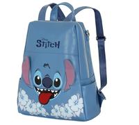 ZAINO DA PASSEGGIO STITCH DISNEY BORSA 33 CM CON SPALLACCI E TRACOLLA REMOVIBILE