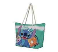 Disney Lilo e Stitch Tropic-Borsa da Spiaggia Soleil, Blu, 52 x 37 cm