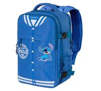 Disney Lilo e Stitch Varsity-Zaino Mercury 2.0 da Viaggio Aereo 40x20x25cm Bagaglio a Mano, Blu, Capacità 20 L