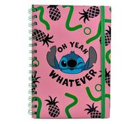 Disney Lilo e Stitch Wiro Notebook (Oh Yeah Whatever Design) A5 Writing Book, Lilo and Stitch Regali per donne, uomini e bambini, Stitch Disney Journal - Prodotto ufficiale