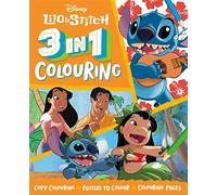 Disney Lilo & Stitch: 3 in 1 Colouring