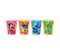 Disney Lilo & Stitch 4 Piece 1.5oz Mini Plastic Cup Set