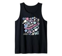 Disney Lilo & Stitch Always Sunshine With Stitch Sea Floral Canotta