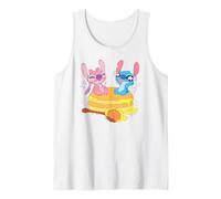 Disney Lilo & Stitch Amazing Cakes Happy Angel & Stitch Logo Canotta