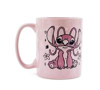 Disney Lilo & Stitch Angel Floreale Ceramica Tazza Contiene 503ml