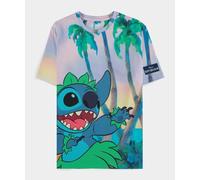 Disney: Lilo & Stitch - Aop Women Multicolor (T-Shirt Donna Tg. 2XL) -