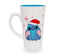 Disney Lilo & Stitch Babbo Natale Cappello Ceramica Latte Tazza Contiene 473ml