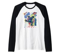 Disney Lilo & Stitch Being Unique Makes The World Colorful Maglia con Maniche Raglan