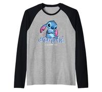 Disney Lilo & Stitch Bubble Pop "Dramatic is My Middle Name" Maglia con Maniche Raglan