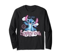 Disney Lilo & Stitch Bubble Pop "In My Happy Era" Stitch Maglia a Manica