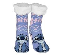 Disney Lilo & Stitch - Calzini da casa da donna, morbidi calzini invernali, caldi, colore: viola