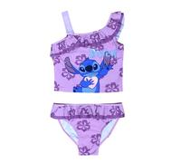 Disney Lilo & Stitch - Costume da bagno intero per ragazze | Costume da bagno a un pezzo con Stitch e Angelo | Costume da bagno per bambini per spiaggia, piscina e vacanze | Età 5-13 anni, 10-11 Anni