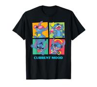 Disney Lilo & Stitch "Current Mood" Funny Stitch Moods Maglietta