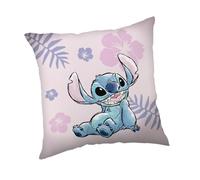 Disney Lilo & Stitch, cuscino quadrato, 40 x 40 cm, colore: Rosa