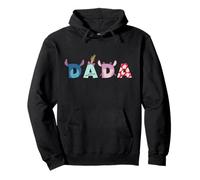 Disney Lilo & Stitch Dada Father's Day Birthday Family Trip Felpa con Cappuccio
