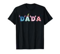 Disney Lilo & Stitch Dada Father's Day Birthday Family Trip Maglietta