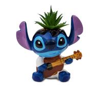 Disney Lilo & Stitch Elvis 6-Inch Ceramica Mini Fioriera Con Artificiale Grasse
