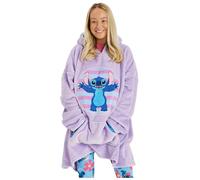 Disney Lilo & Stitch - Felpa con cappuccio da donna oversize in pile (Ladies, taglia unica), Da donna., Taglia unica