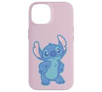 Disney Lilo & Stitch Fluffy Cute Pose Stitch Custodia per iPhone 14