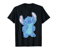 Disney Lilo & Stitch Fluffy Cute Pose Stitch Maglietta