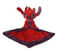 Disney Lilo & Stitch, Leroy, Coperta morbida, 22 x 22 cm, rosso, a partire da 0 anni