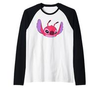 Disney Lilo & Stitch Leroy Experiment 629 Villain Big Face Maglia con Maniche Raglan