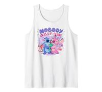 Disney Lilo & Stitch Nobody Gets Left Behing Sketch Logo Canotta