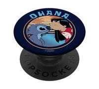 Disney Lilo & Stitch Ohana Lilo and Stitch Portrait PopSockets PopGrip Adesivo