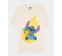 Disney: Lilo & Stitch - Pineapple Stitch White (T-Shirt Unisex Tg. S) -