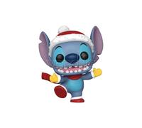 Funko Pop! Disney: Stitch Holiday - Stitch With Hat - Lilo And Stitch - Figura in Vinile da Collezione - Idea Regalo - Merchandising Ufficiale - Giocattoli per Bambini e Adulti - Movies Fans, 80037