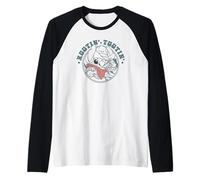 Disney Lilo & Stitch Rootin' Tootin' Cowboy Stitch Vintage Maglia con Maniche Raglan