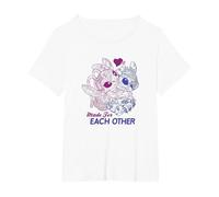 Disney Lilo & Stitch San Valentino Made For Each Other Maglietta