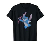 Disney Lilo & Stitch San Valentino Vintage Stitch Cupid Maglietta
