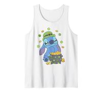 Disney Lilo & Stitch St. Patrick's Day Happy Pot of Gold Canotta
