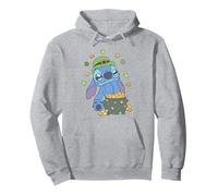 Disney Lilo & Stitch St. Patrick's Day Happy Pot of Gold Felpa con Cappuccio