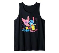 Disney Lilo & Stitch Sugar Rush Angel Stitch Ride Chest Logo Canotta